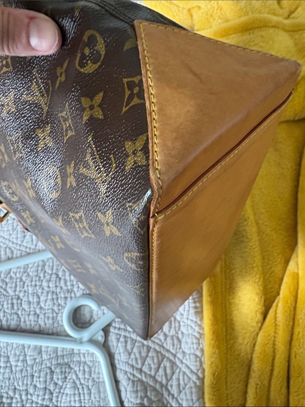 Louis Vuitton Brown Monogram Piano PM Tote Bag - Picture 13 of 16